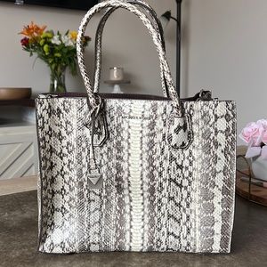 Michael Kors genuine snake skin bag